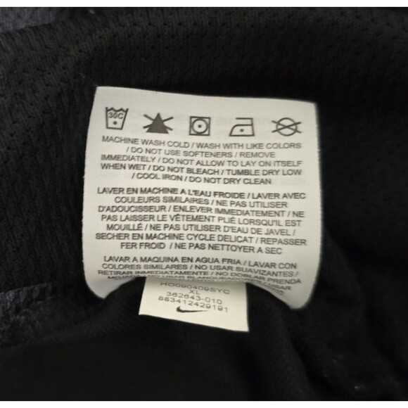 Nike Performance Full Zip Jacket Mens Size XL Black White - Picture 12 of 12